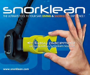 Fun & Safe SNORKLEAN - Snorkeling & Diving mouthpiece's protective sleeve